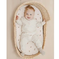 Drap-housse doux confortable pour bébé, literie pour lavable en Machine, 1 pièce/2 pièces 5