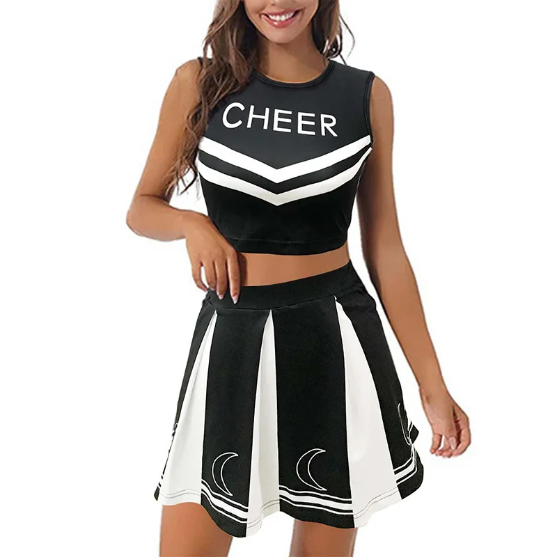 Performance Uniform Ball Outfit, Sexy Cheerleader Cosplay Costume