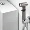 ABS Spray Shower Head  High Pressure Handheld Toilet Bidet Spray Cleaning Hygienic Shower Nozzle Bathroom Accessories ﻿ 1