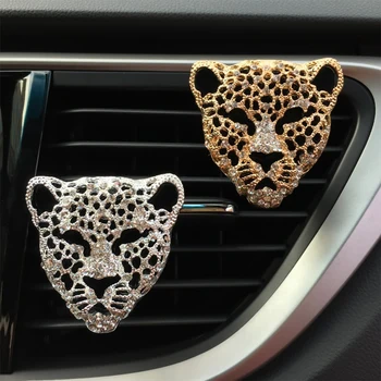 Crystal Leopard Car Vent Diffuser 1