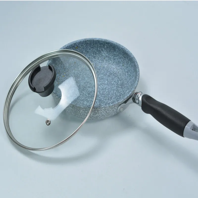 20cm 24cm 26cm 28cm Stainless steel Thick Transparent Tempered Glass Lid cover Soup Pot Saucepan Frying Pan Wok Lid Knob glass pot lid glass lid