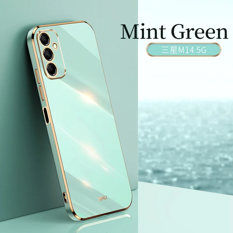 thumbnail image 1 of Luxury 6D Plating Case For Samsung A25 A55 A15 A35 A33 5G Soft Galaxy S24 S23 Ultra S22 Plus FE A54 A34 A13 A32 A14 A24 4G Cover, 1 of 5