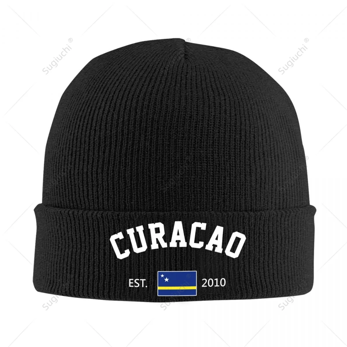 

Вязаная шапка унисекс Curacao Est.2010 День независимости для мужчин и женщин