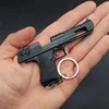 1:3 High Quality Metal Model Desert Eagle Keychain Toy Gun Miniature Alloy Pistol Collection Toy Gift Pendant 3