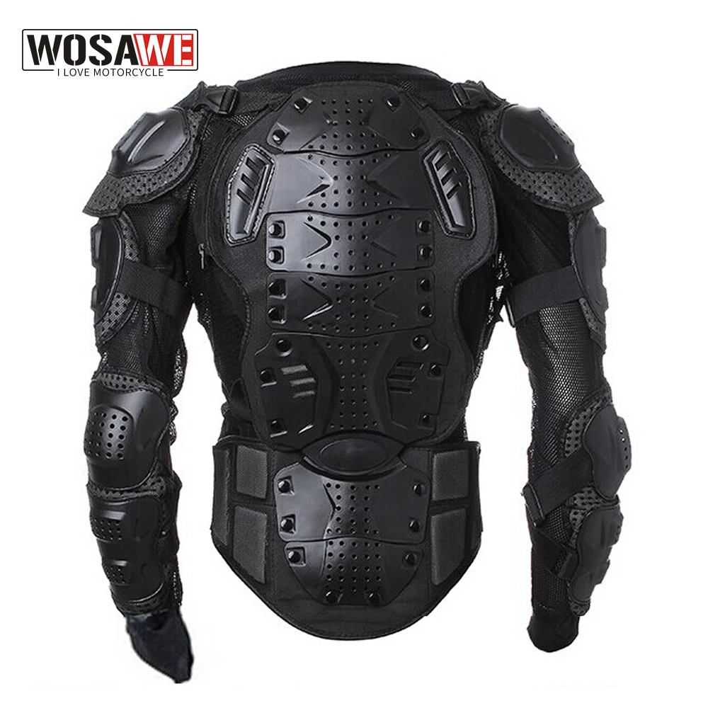 WOSAWE Snowboard Skiing Skate Motorcycle Body Protection Motocross Racing Armor Chest Protective