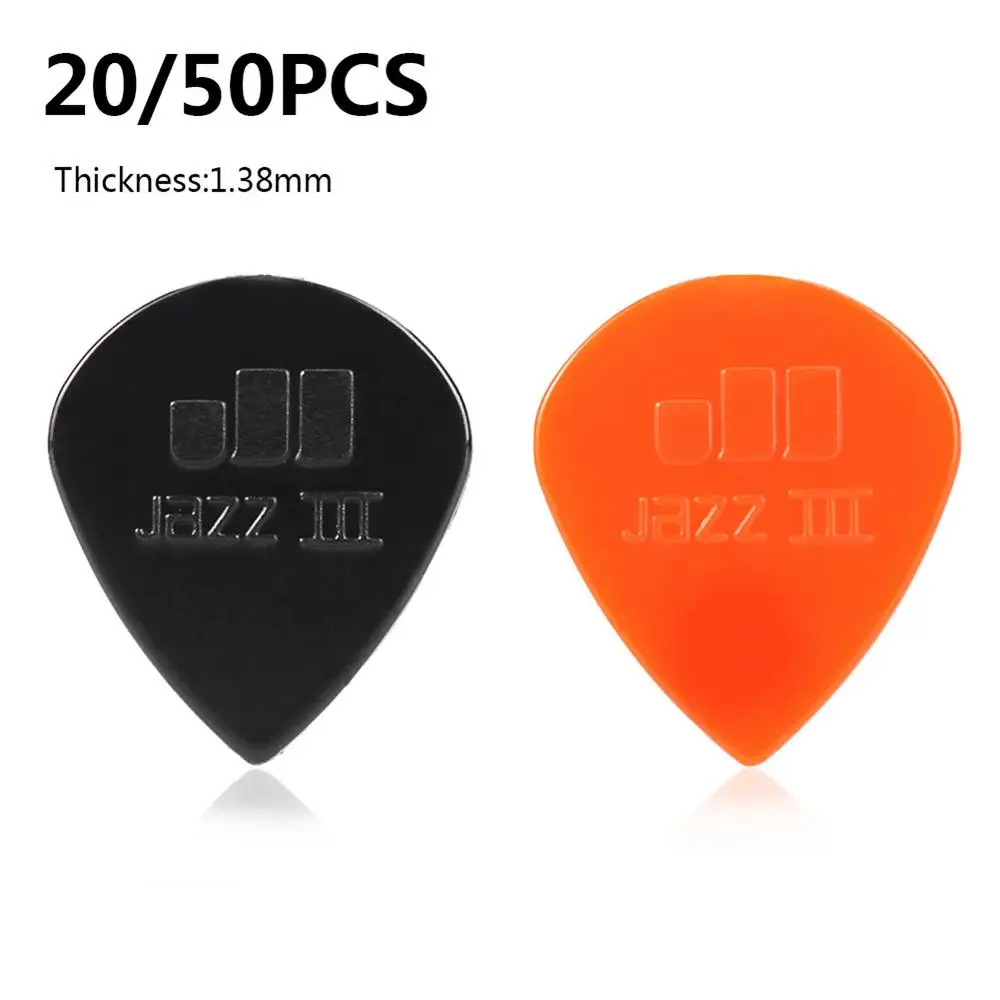 Description Picture 2 of item20/50 Pcs Guitar Picks Tortex Jazz Guitar Pick Plectrum Mediator Guitar Parts Accessory Colorful Guitar Nylon Picks ﻿