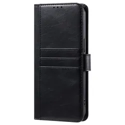 Classic PU Leather Wallet Phone Case - Fashionable Protective Cover for Moto E7 (A4)