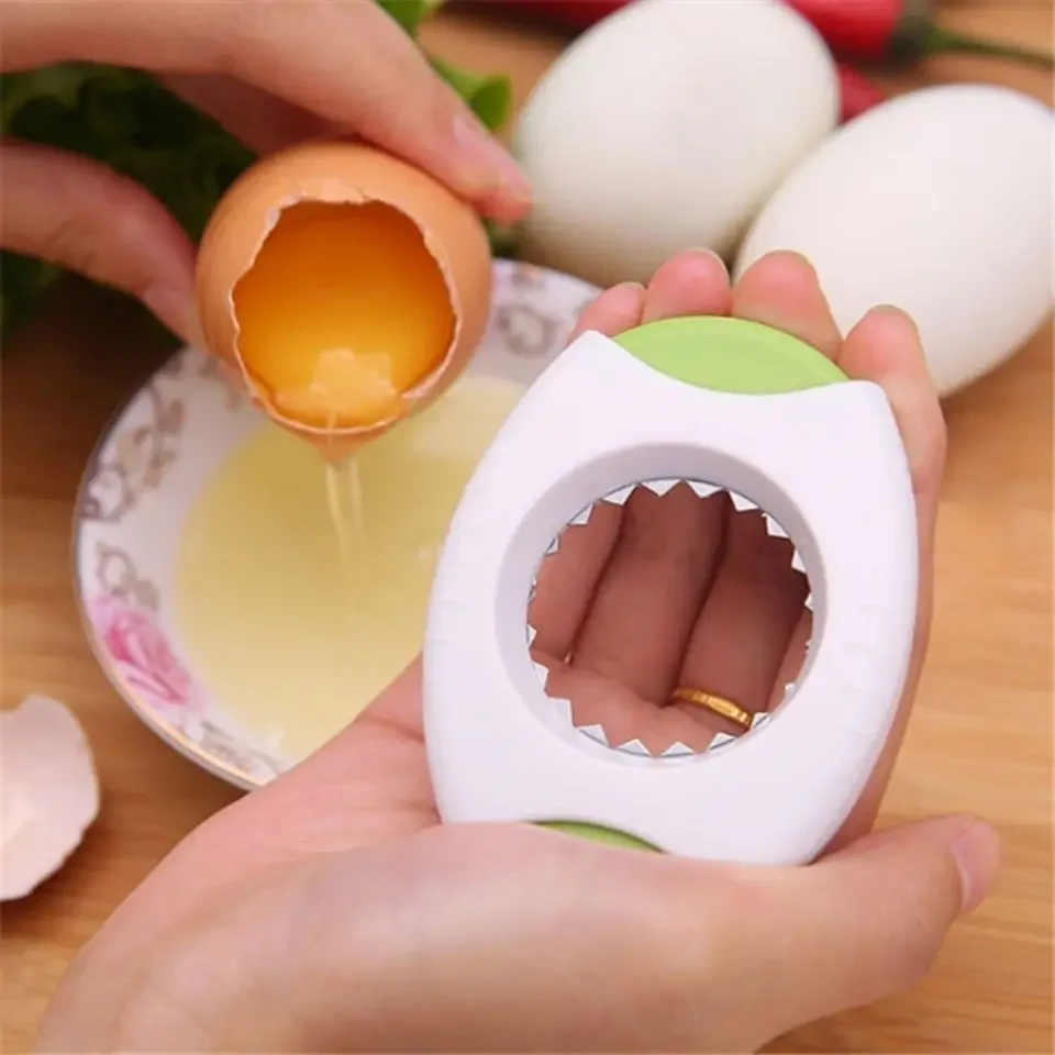 Description Picture 3 of itemNew Boiled Egg Opener Eggs Topper Peeler Cookware Set Shell Remover Opener for Boiled Eggs Cutter Slicer Kitchen Gadget
