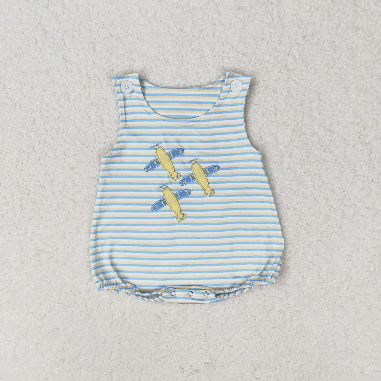 Wholesale Kids Newborn Embroidery One-piece Coverall Bodysuit Baby Boy Toddler Romper Children Infant  Jumpsuit Boutique Clothes 4