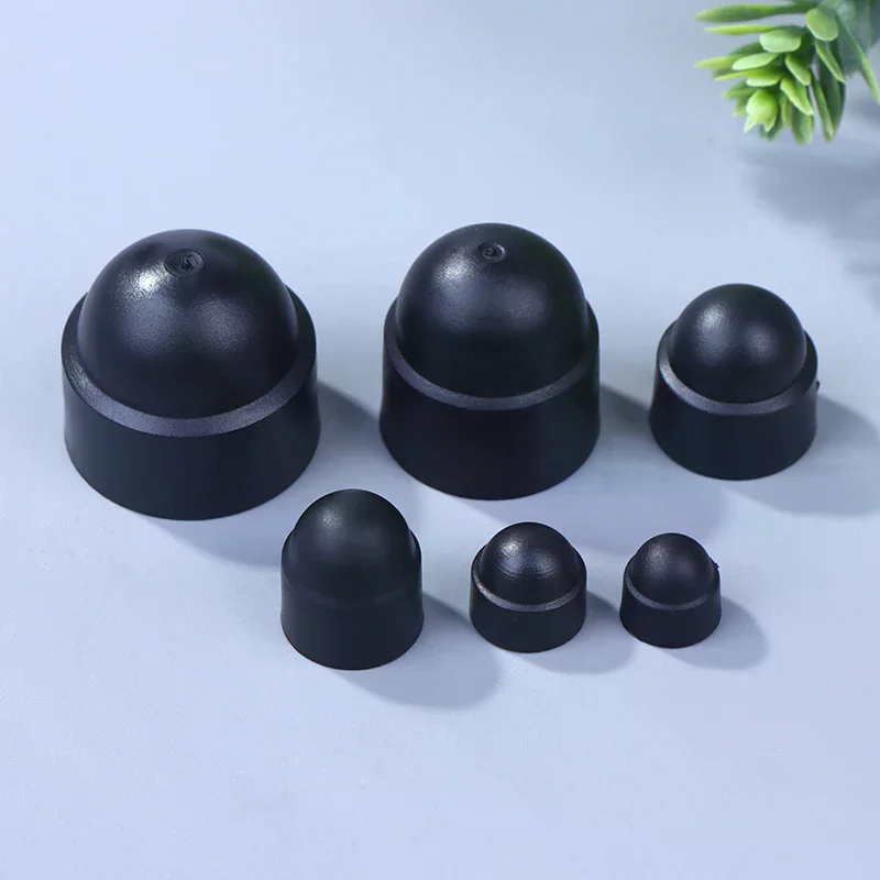 10Pcs M4 M5 M6 M8 M10 M12 Bolt Nut Dome Protection Caps Covers Exposed Hexagon Plastic Screw Protection Covers