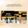 JAYSUING 24 Days Surprise Girls Makeups Care Set Calendar Moisturizing Hydrating Skincare Facial Care Cosmetics Set For Gift 2