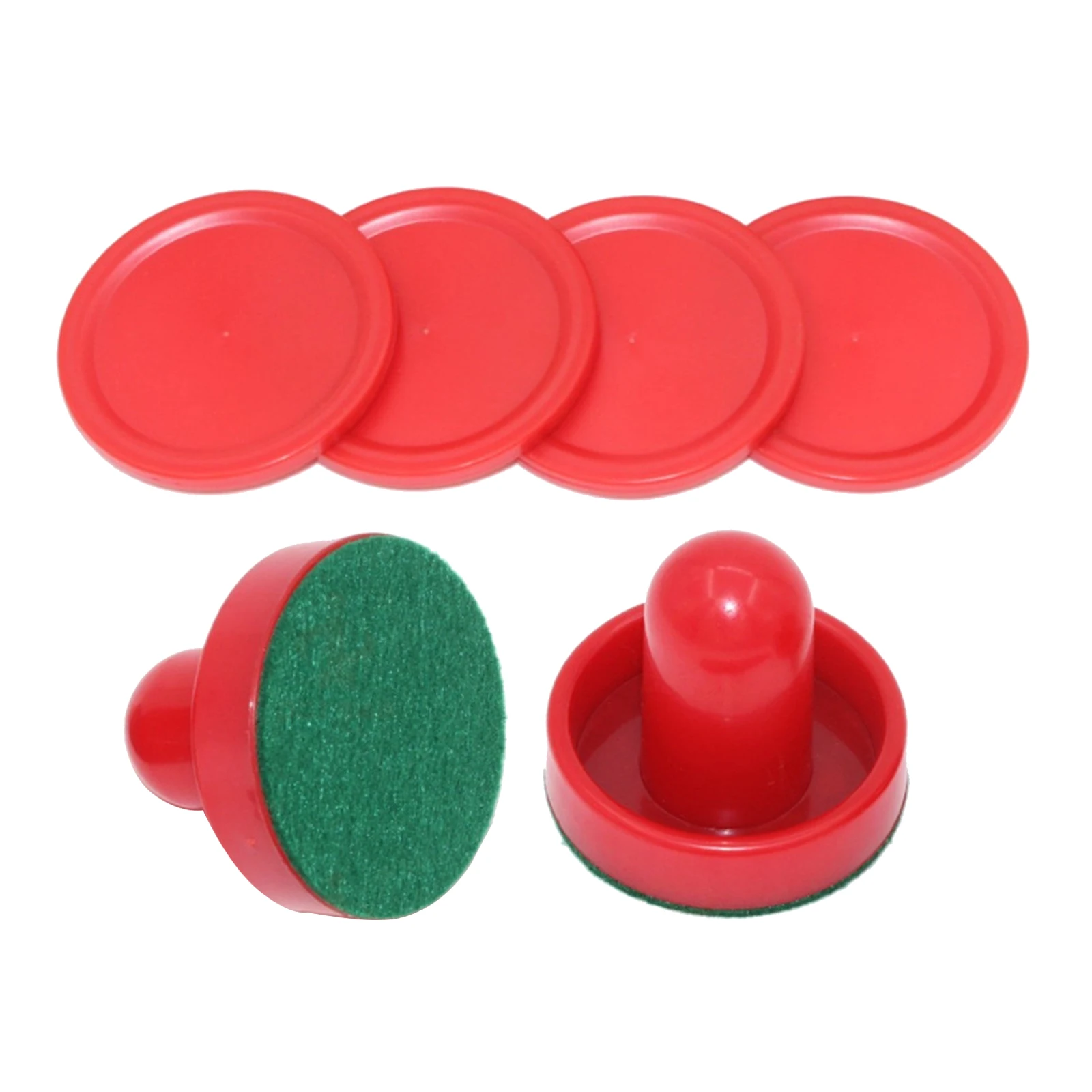 Mini plástico hóquei mesa bola para crianças, bola vermelha, jogo