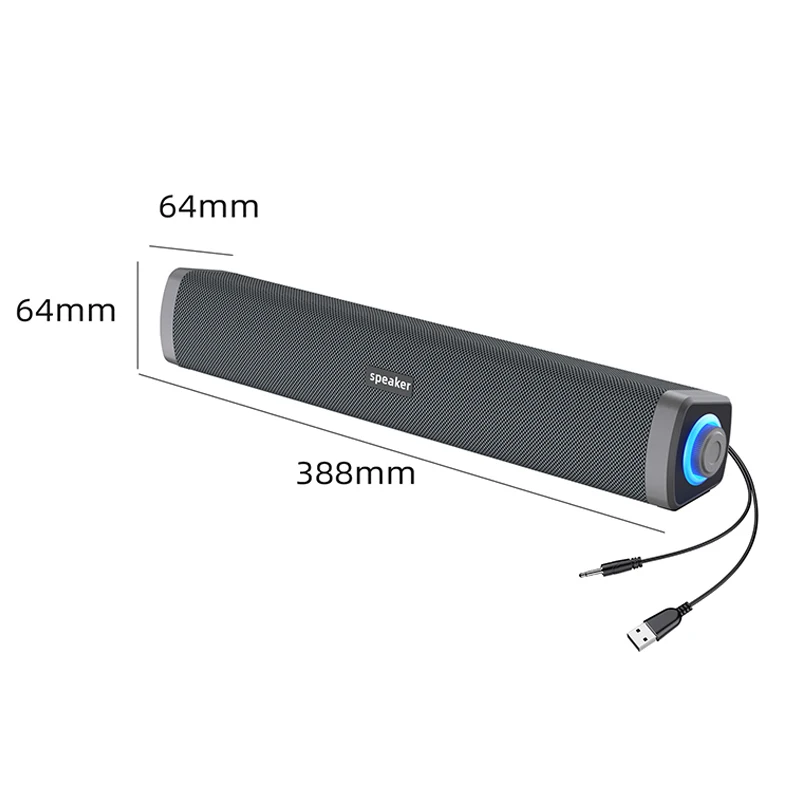 Computer Speaker 4D Wired For Macbook Laptop