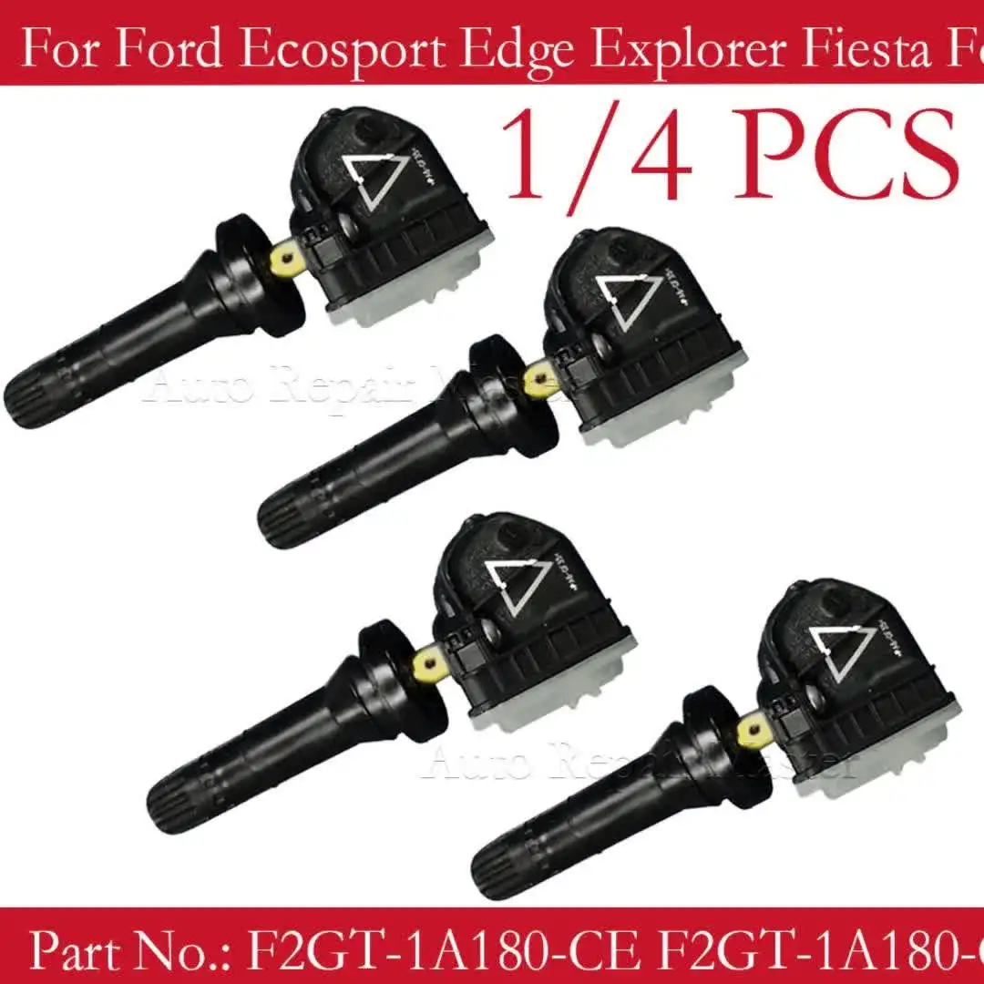 1/4 шт. 433 МГц F2GT-1A180-CE датчик давления в шинах TPMS для Ford Edge Explorer Fiesta Van Focus IV Mustang Tourneo