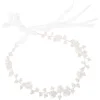 First Communion Crown Hair Bands Bridal Accessories Shell Pearl Vine for Women Miss Wedding 5