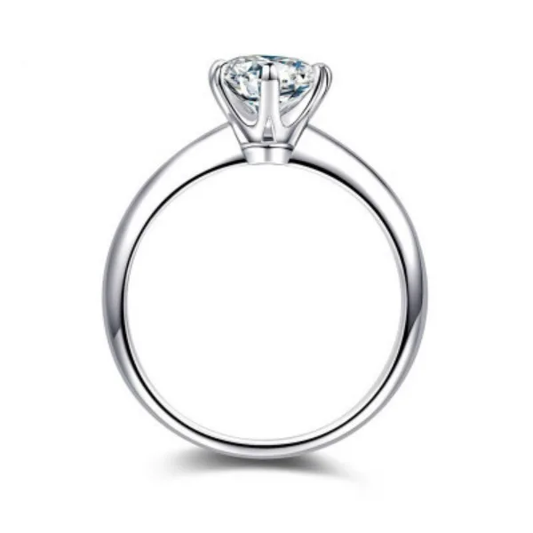 925 sterling Silver Shining crystal Couple Rings For women adjustable size Luxury Fashion Party Wedding Accessories Jewelry Gift silver rings,silver ring,wedding rings