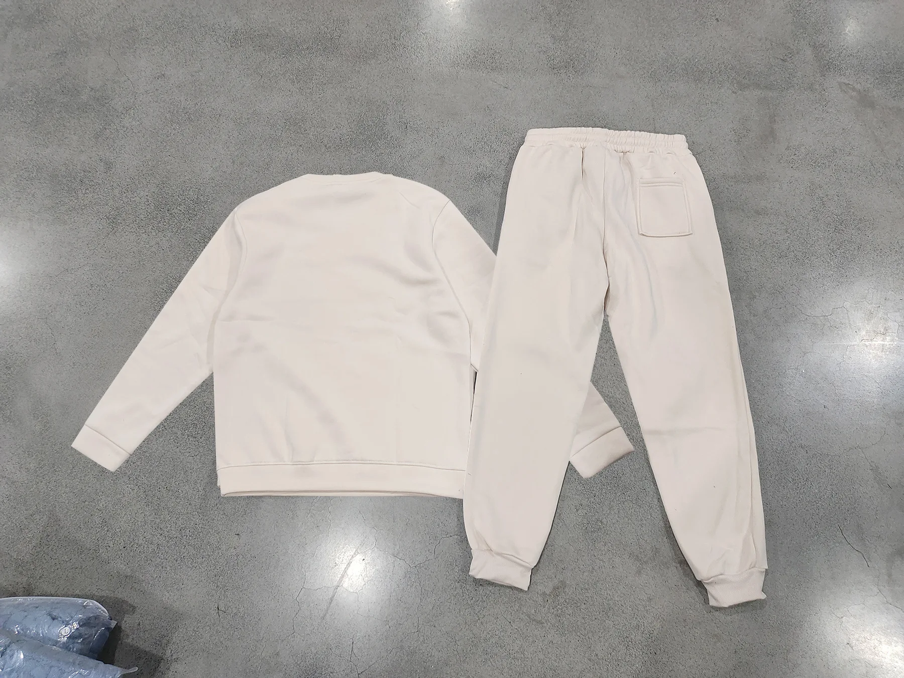 2025 herbst Winter Männer Strickwaren Set Rundhals Pullover Hosen Zwei Stück Outfit Lässige Sportswear Streetwear Fashion – Detail 14