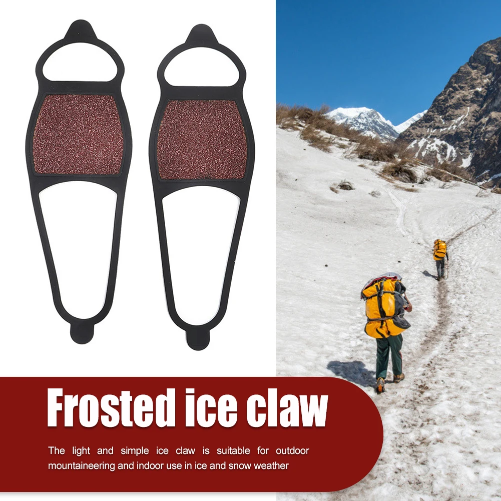 Ice Cleats Traction Snow Grips for Boot Shoes for Hiking Mountain Climbing