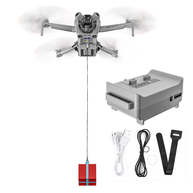 STARTRC Airdrop System Thrower for DJI Mini 4 Pro Drone Dispenser