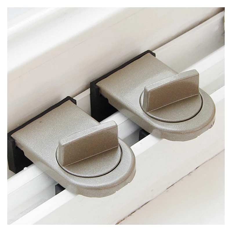 Aluminum Alloy Sliding Door Window Locks Adjustable Door Security Lock