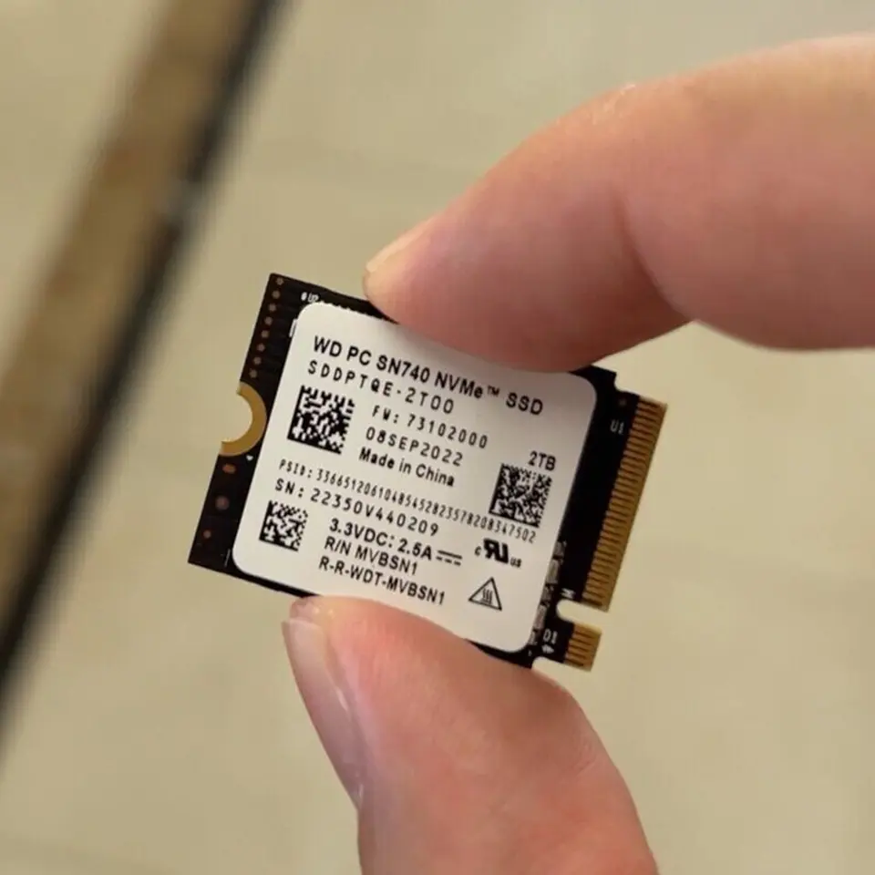 Western Digital WD SN740 2TB 1TB 512GB M.2 SSD 2230 NVMe PCIe Gen