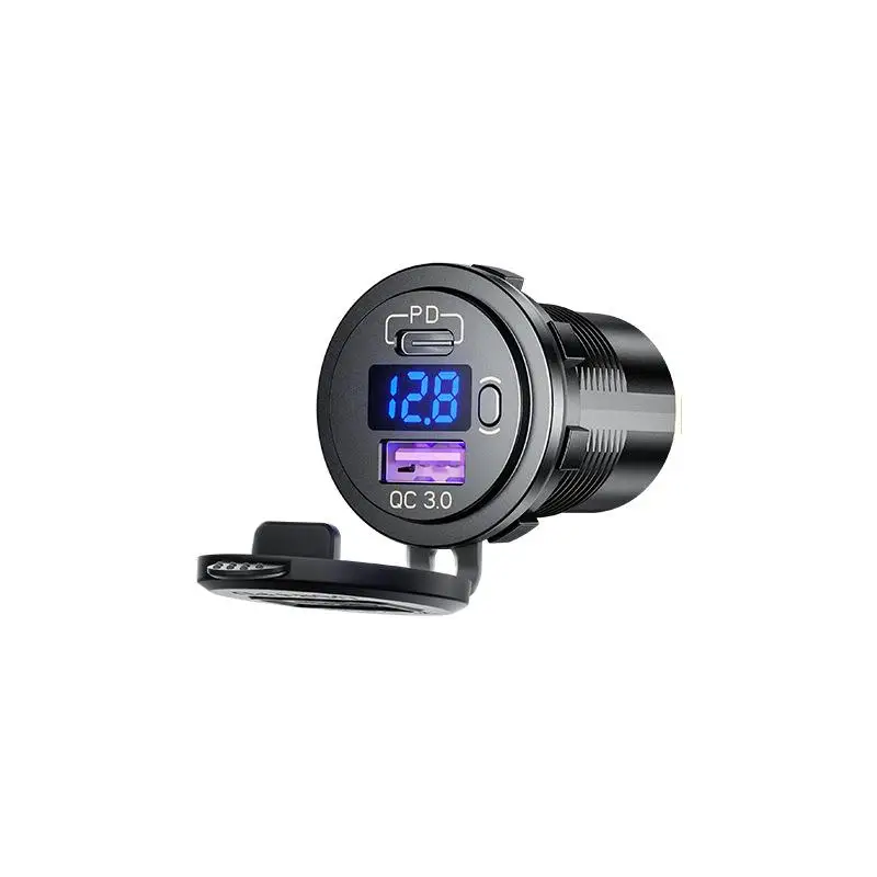  USB  , LED а, ON/OFF ġ,  C, 12V, 24V  USB ܼƮ, PD3.0  QC3.0