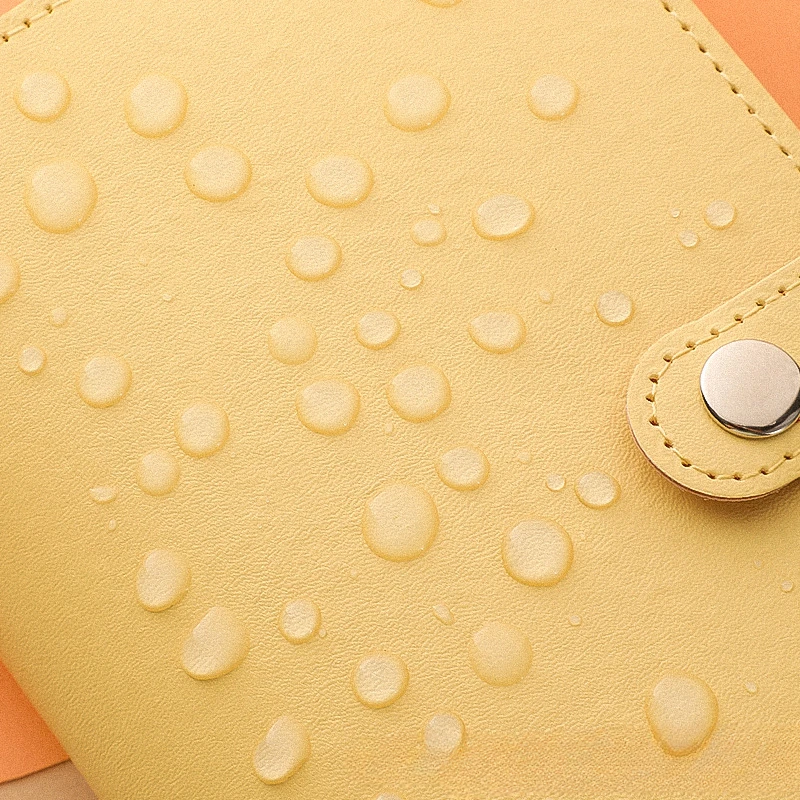 PU Leather Budget Binder Notebook Cash Envelopes System Binder Pockets Money Budget Saving Bill Organizer Money Clip leather bill organizer