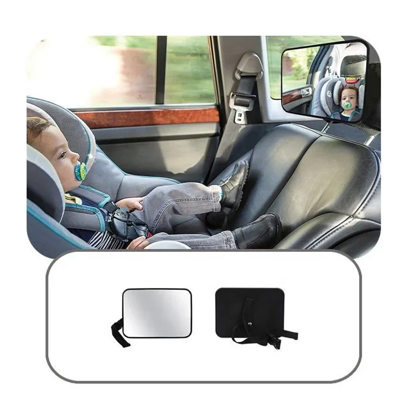 Car Rearview Mirror Car Baby Mirrors for Safety Interior Mirror Universal Car Seat Headrest Monitor Child Baby Safety Driving