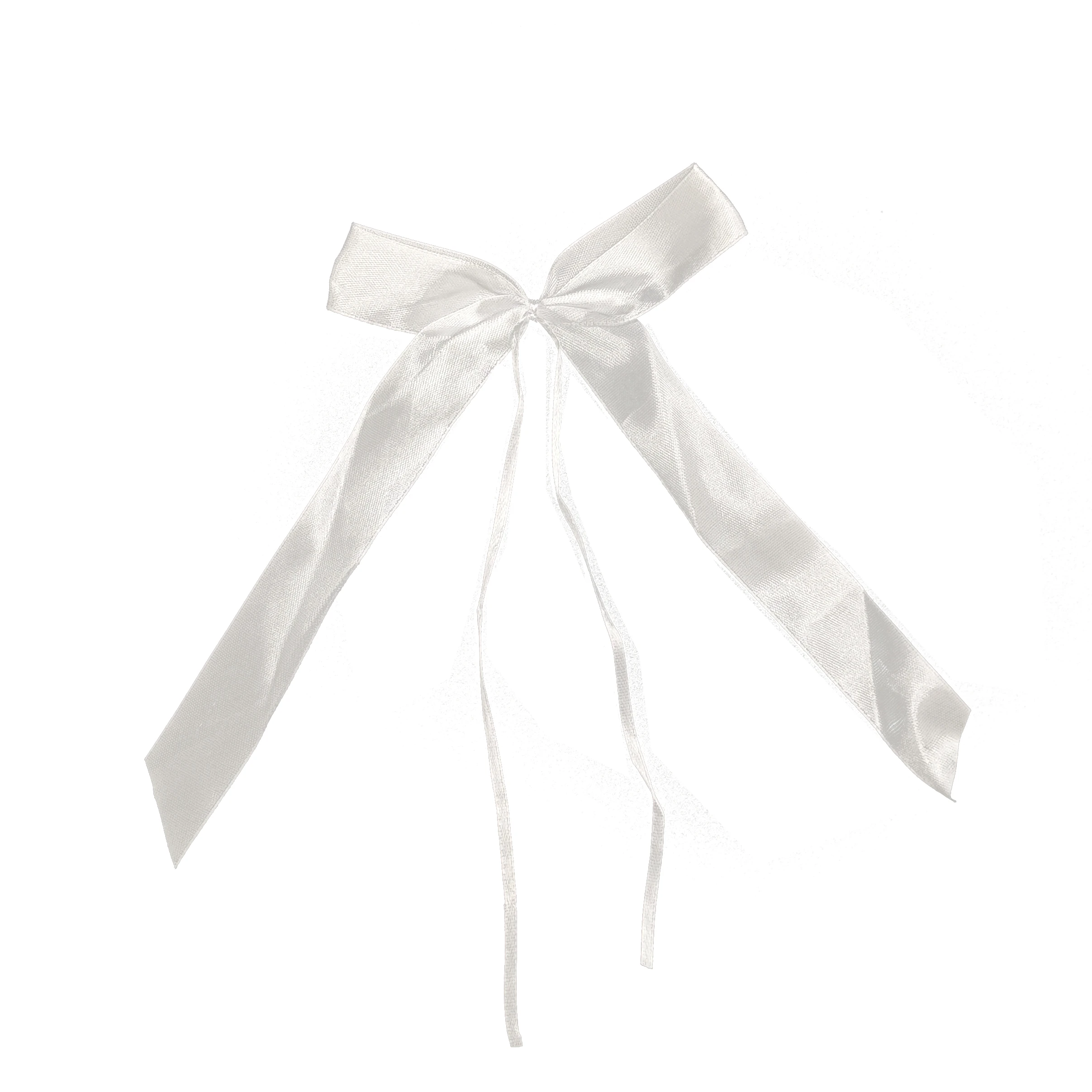 100/50Pcs White Wedding Car Ribbon Bows Gift Wrap Craft Birthday Party Supplies DIY Decoration Christmas Home Decor