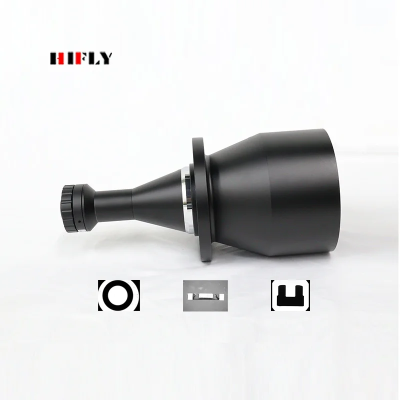 0.172X 1.1인치 WD=230mm C-마운트 산업용 머신 비전 LCD 패널 감지 저왜곡 텔레센트릭 렌즈