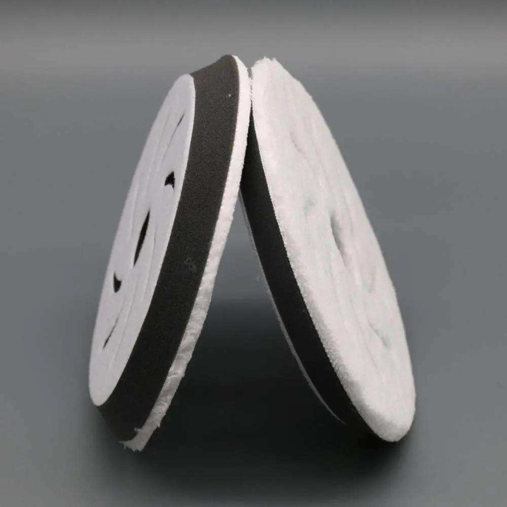 5 Inch Auto Microfiber Polishing Cutting Pad Car Detailing Buffing Wheel