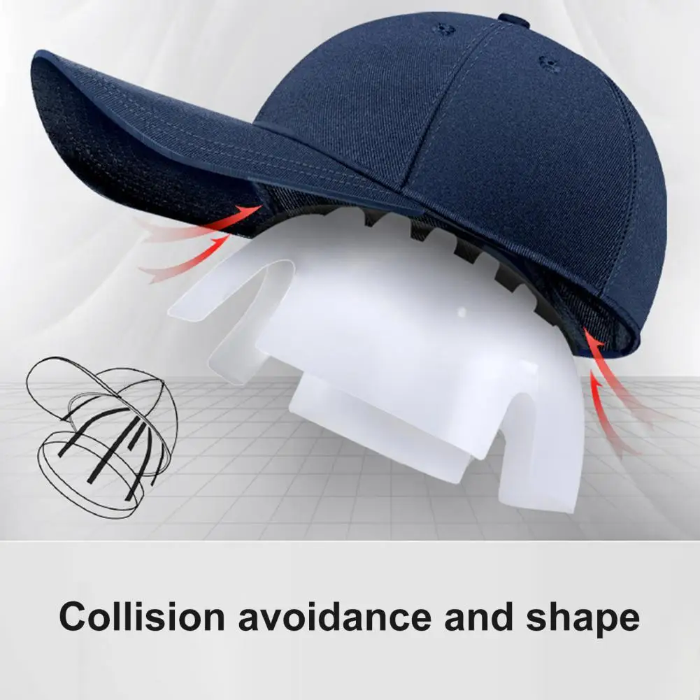 Baseball Caps Hat Cap Insert Bump Men Safety Caps Sweatband Hardhats Construction Shaper Hard Helmet Adjustable Universal Liner