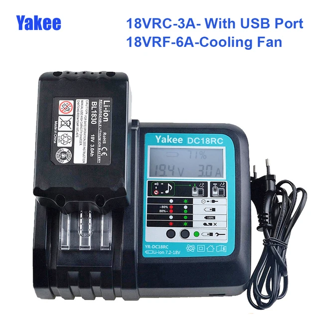 Battery Charger Replacement Makita 18v Bl1815  Cargador Makita 18v  Cargadores - Chargers - Aliexpress