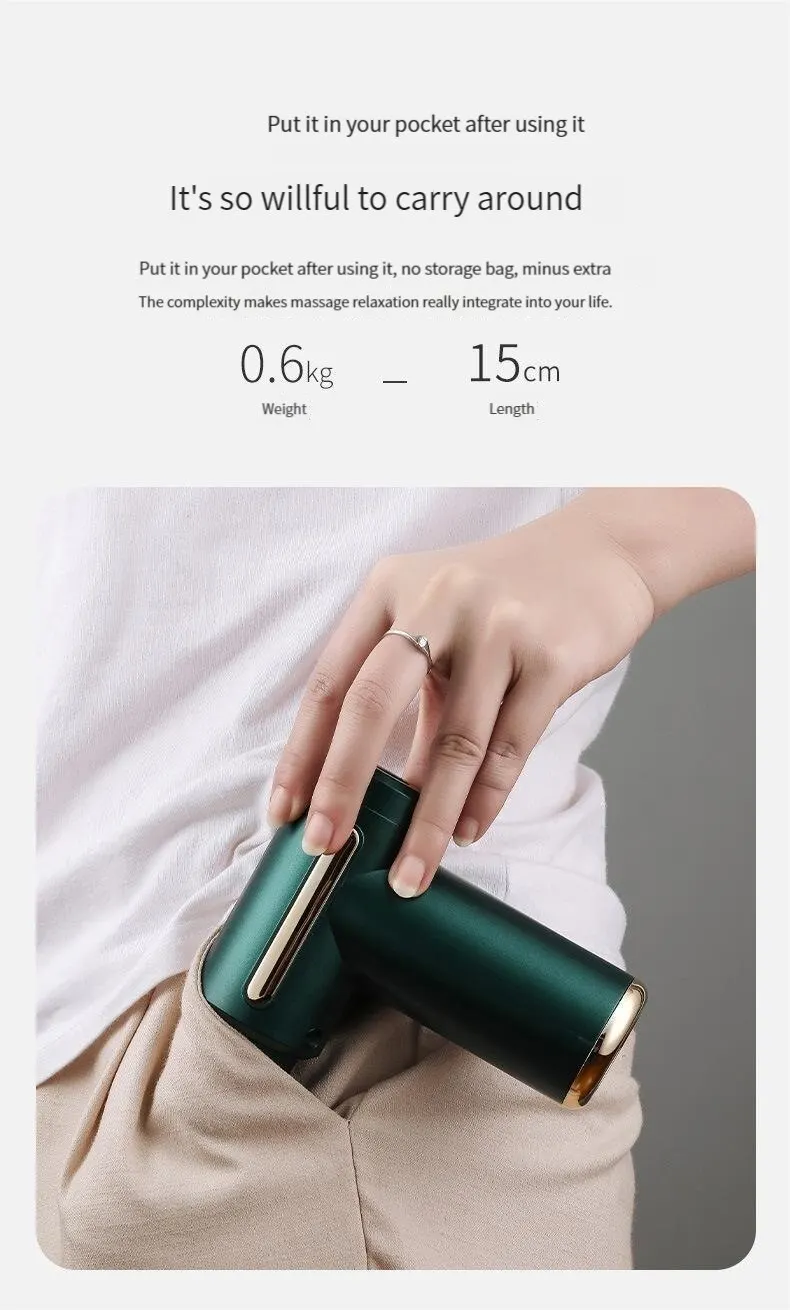 Mini Fascia Gun Wireless Massage Gun Muscle Relaxation Massage Equip Neck Membrane Rob Cervical Spine Massage_voghion.com