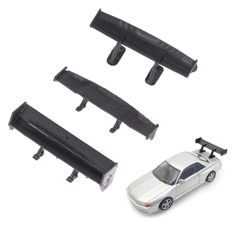 1:64 Car Model Tail Car Rear Spoiler Mini Wing Small Model DIY Car Modified Part For Model Car Racing Vehicle Toy