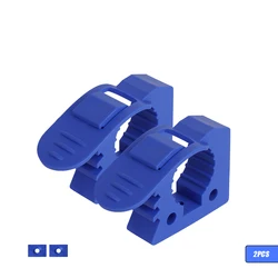 Versatile Shovel Mounting Kit for Roof Racks and Walls - Overlanding Off - Road Gear Accessory (2pcs Blue)