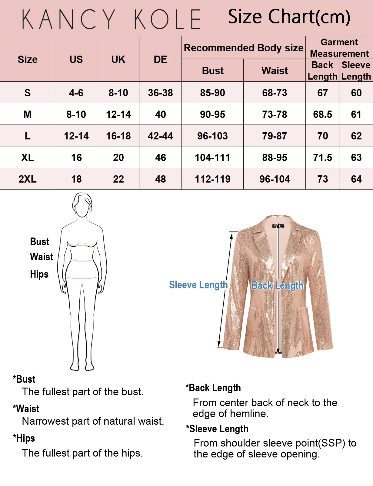 KK Women Sequined Party Blazer Coat Lapel Collar Long Sleeve Open Front Coat Sparkling Shiny Luxury Elegant Women's Clothing