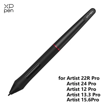 XP-Pen PA2 Battery-free Pen with 8 Replace Nibs for Graphic Monitor Artist 12/13.3/15.6 Pro, Artist 22R Pro, Artist 24 Pro