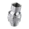 G1/2 Shower Head Adapter Female And Male Thread Rainfall Shower Handheld Shower Connector Swivel Angle 23° Accessory 2