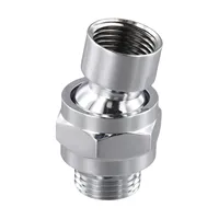 G1/2 Shower Head Adapter Female And Male Thread Rainfall Shower Handheld Shower Connector Swivel Angle 23° Accessory 2