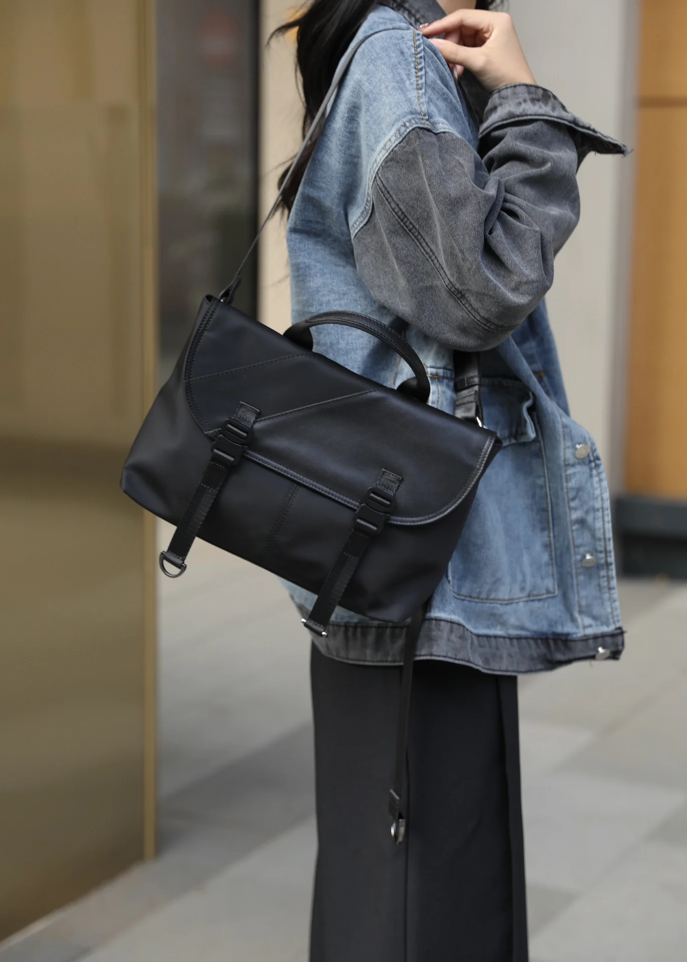 

2024 new desiger Vintage tarp messenger bag women shouder bag lady shopping travel bag