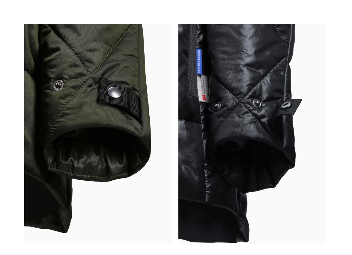 Reindee Lusion 21aw Lightweight Thinsulate waterproof cotton-padded jacket inner-liner techwear