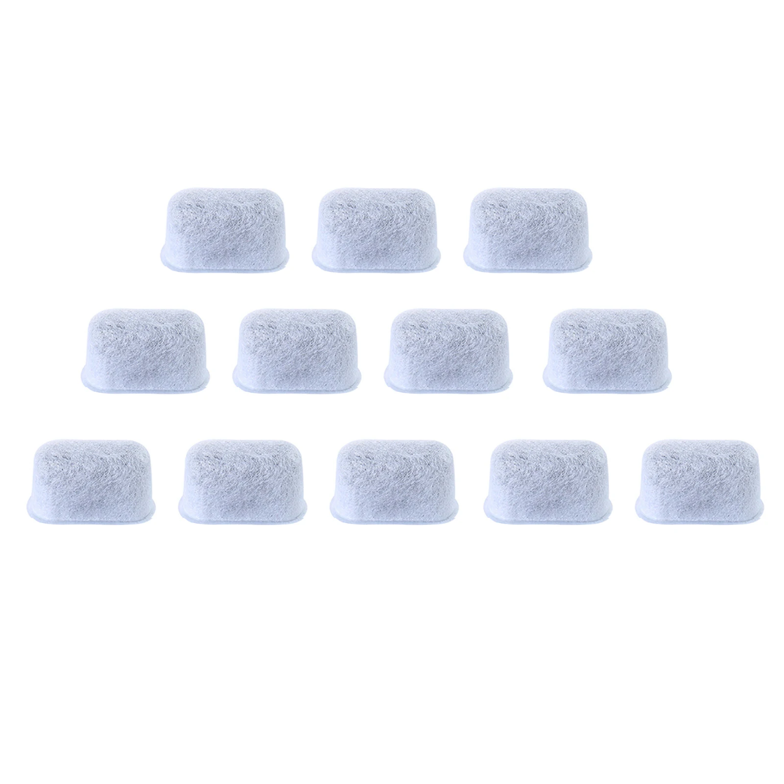 

12pcs Cafe Bar For Coffee Remove Odor Replacement Parts Daily Kitchen Professional Home Non Woven Activated Charcoal Filter