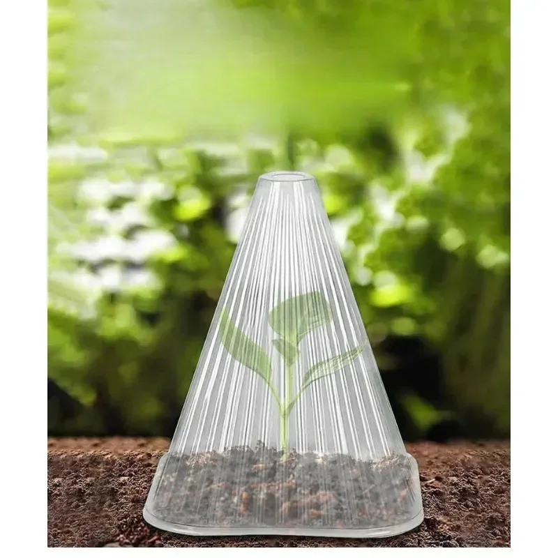 Set of 20 Reusable Windproof and Antifreeze Seedling Covers for Garden Plant Protection