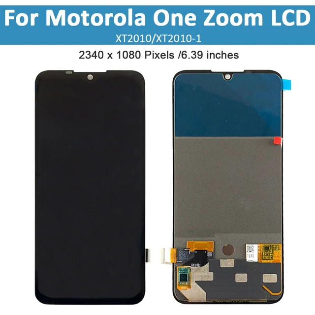 DISPLAY TOUCH SCREEN OLED Per MOTOROLA MOTO ONE ZOOM NERO VETRO - Foto 9