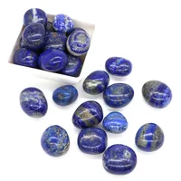 Lapis Lazuli pierres naturelles caídas cristaux de guérison quartzs énergie pierres précieuses minérales Collection Aquarium jardin décoration de la maison 5