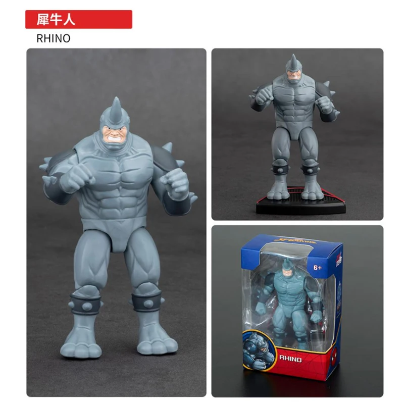 ZD Toy Spider-Man BASE AGGREGATION GAMEPLAY Iron Man Miles Morales ELECTRO SPIDER GWEN Collection Infinity Saga Figur Spielzeug – Detail 11