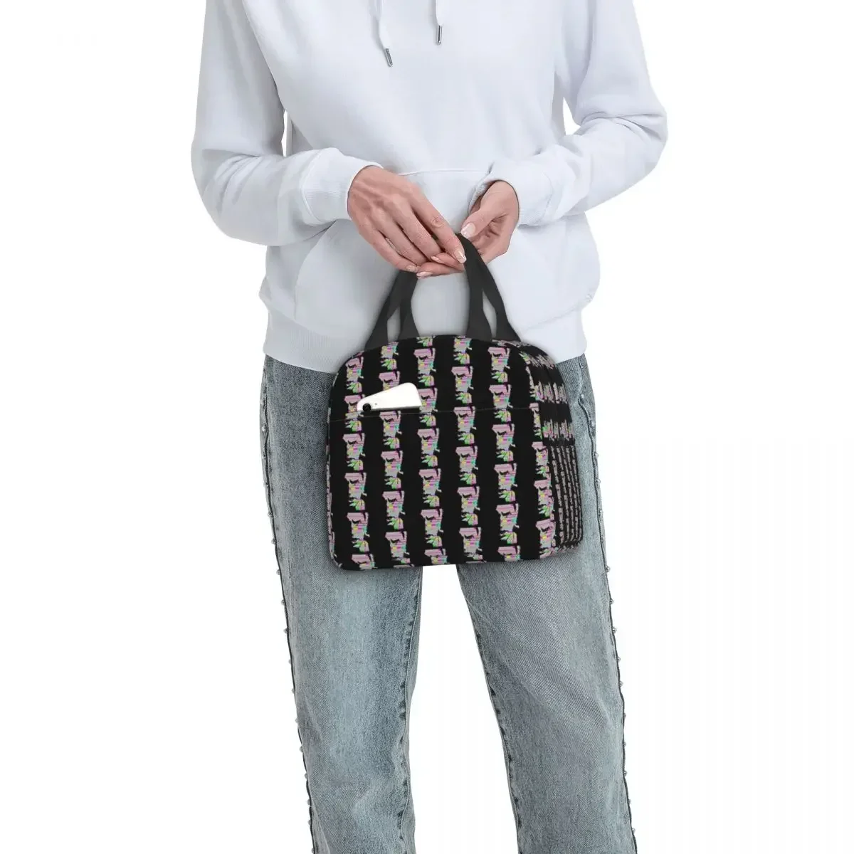 Julian Casablancas MinorButMajor The Voidz Insulated Lunch Bags Resuable Picnic Bags Thermal Lunch Tote for Woman Work Kids
