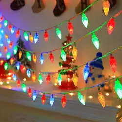 RGB Indoor LED Fairy String Lights, Battery & USB Powered Decor for Rooms, Parties, and Holidays (MULTI)