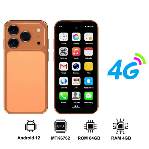 SERVO 19 Air 4G LTE Mini Smartphone Android 12.0 System 6GB+128GB Play Store Face Unlock GPS Dual SIM 3.88" Small Smart Phones - Image 13